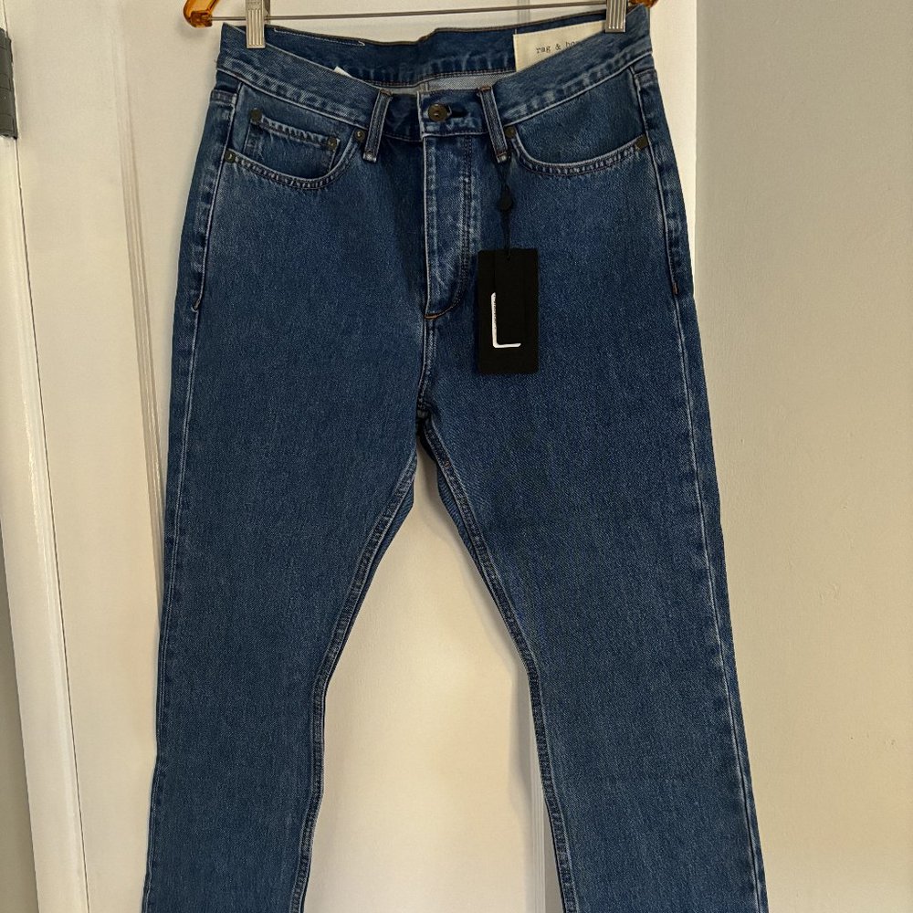 NEW Rag & Bone Fit 2 Slim Indigo Sz 32x32